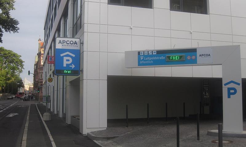 Aschaffenburg Parkhaus Luitpoldstraße 3 Luitpoldstraße-3