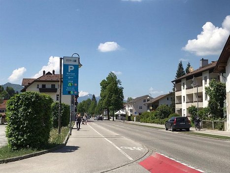 Parkplatz Füssen Morisse Einfahrt 2 Morisse-2