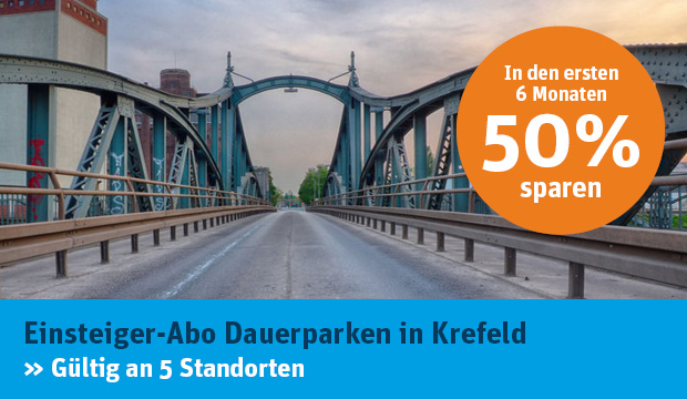 APCOA Einsteiger-Abo Dauerparken Krefeld