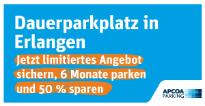 Bild APCOA Einsteiger-Abo Dauerparken in Erlangen